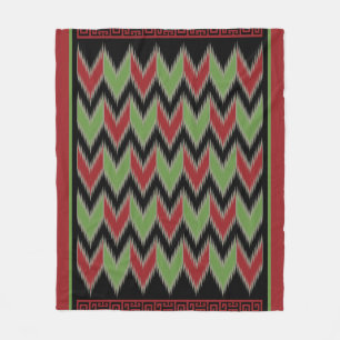 Spike Pattern 2 Fleece Blanket
