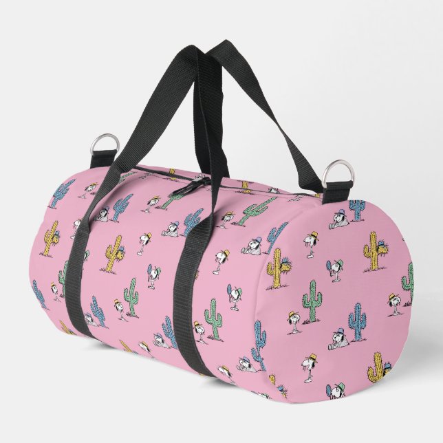 Spike Sugar Pop Pattern Duffle Bag (Left Corner)