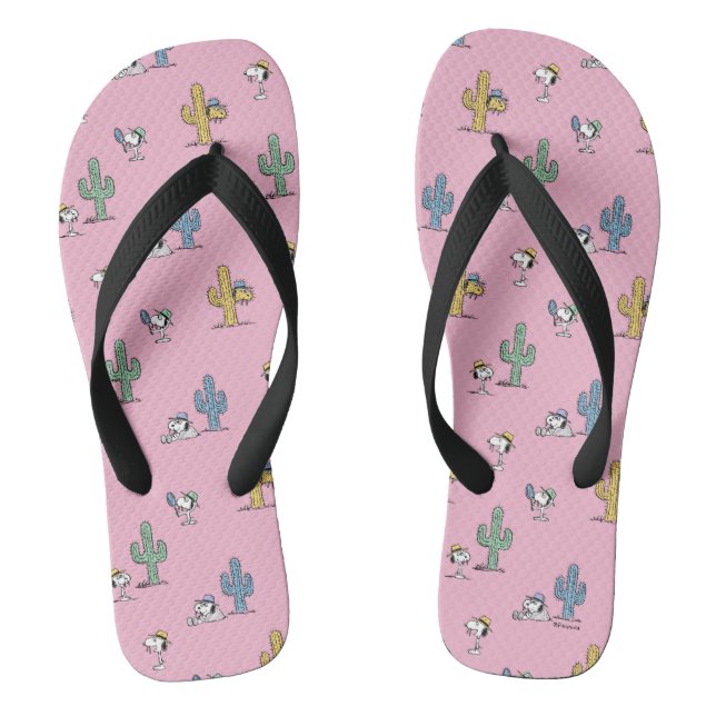 Spike Sugar Pop Pattern Flip Flops (Footbed)