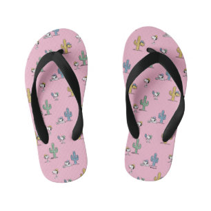 Spike Sugar Pop Pattern Kid's Flip Flops