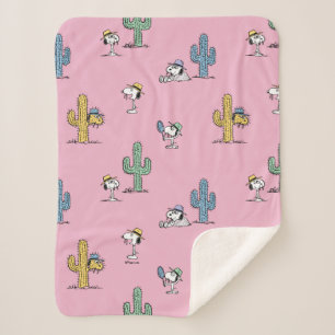 Spike Sugar Pop Pattern Sherpa Blanket