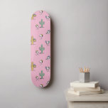 Spike Sugar Pop Pattern Skateboard<br><div class="desc">Take a look at this super cute design featuring Snoopy's brother Spike in fun pastel colours.</div>