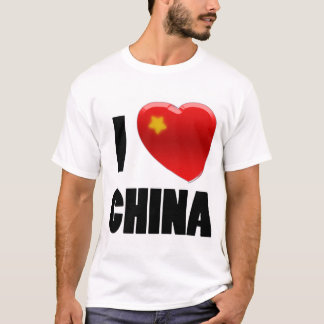 spike tee 007 I Love China Dragon edition