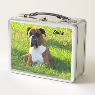 Spike the Boxer - Personalized Metal Lunch Box