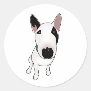 Spike the English Bull Terrier Classic Round Sticker