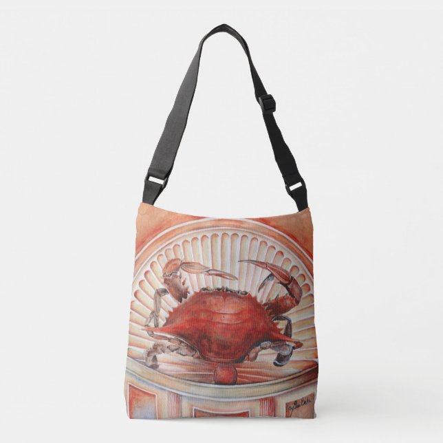 Spike, the Heavy Weight World Champion Crossbody Bag (Front)