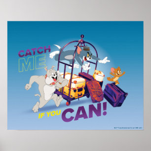 Spike, Tom & Jerry - Catch Me If You Can Poster