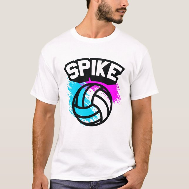 Spike Volleyball T-Shirt (Front)