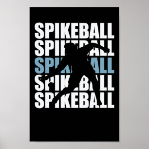 Spikeball Roundball Sport Hobby Freizeit Poster
