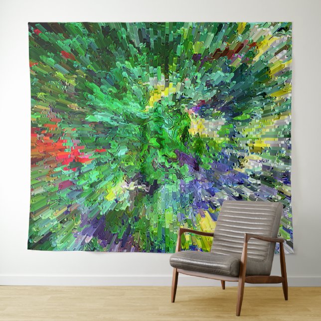 Spiked Garden..... Tapestry (In Situ (Horizontal))