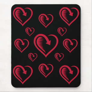 Spiked Heart - Mouse Mat