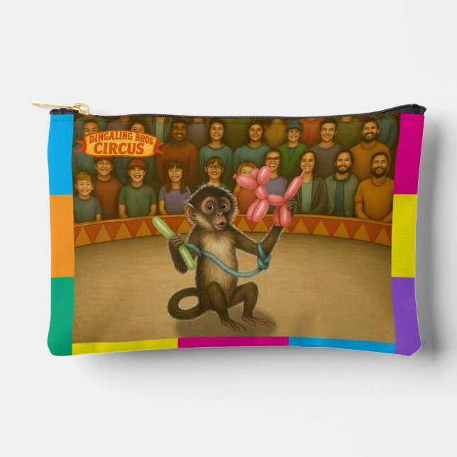 Spike's balloon monkey magic accessory pouch (Front)