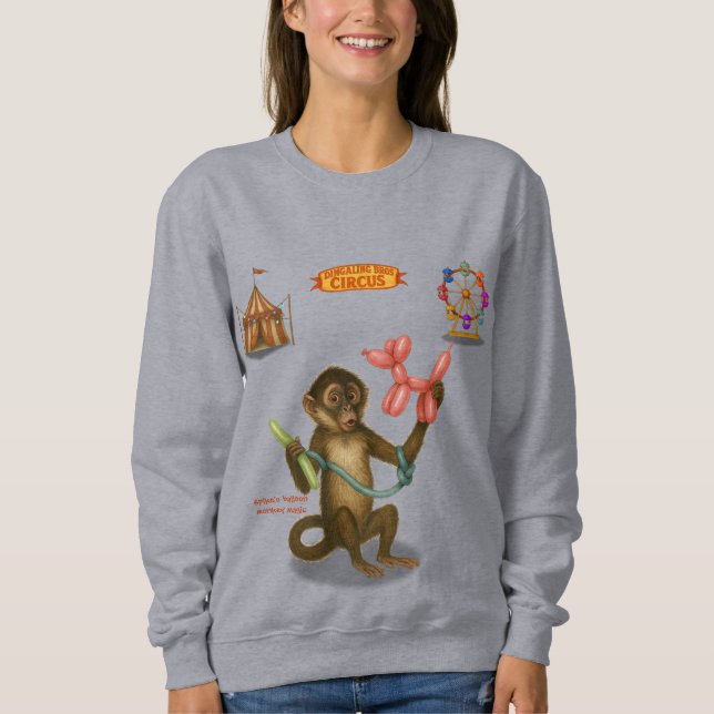 Spike's balloon monkey magic sweatshirt (Front)