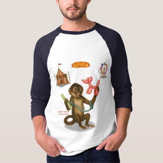Spike's balloon monkey magic T-Shirt (Front)