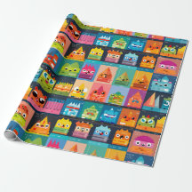 Spikey - Holiday & Bday Gift Wrapping Paper 