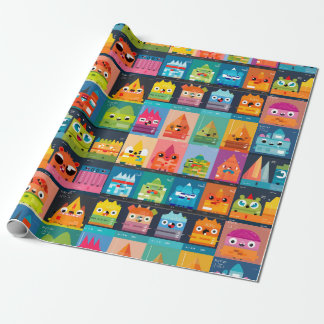 Spikey - Holiday & Bday Gift Wrapping Paper 