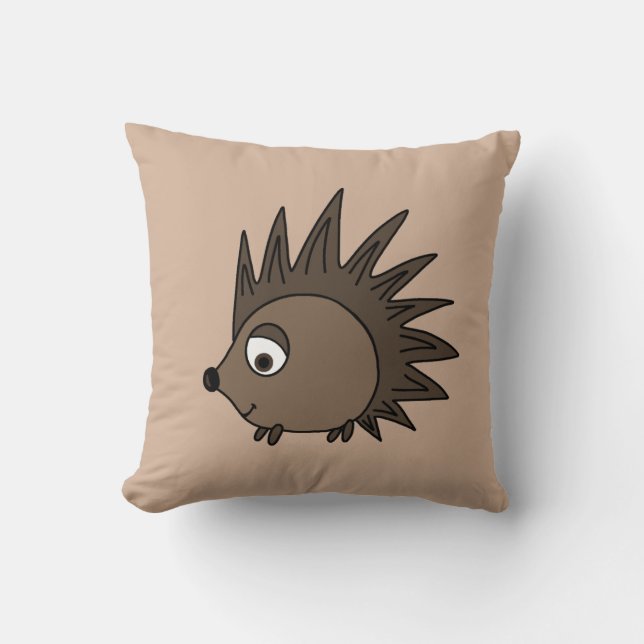 Spiky Hedgehog Cushion (Front)