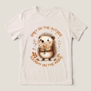 Spiky on the outside, squishy on the inside! Tri-Blend shirt