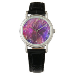 Spiky Shiny Glass Shards Abstract Design Watch