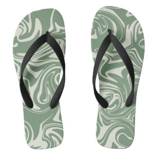 Spill - Green Flip Flops