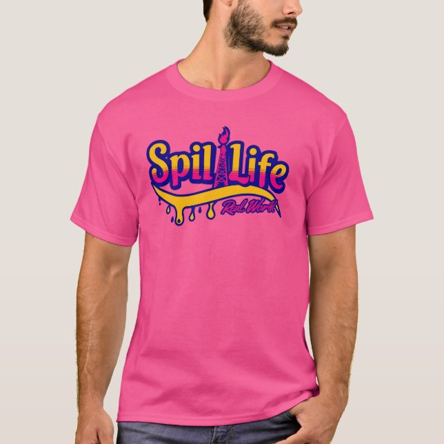 Spill Life Short Sleeve Tee (Front)