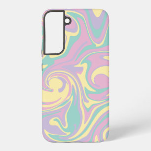 Spill - Pastel Pink, Yellow, Purple and Green  Samsung Galaxy Case