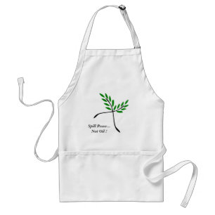 Spill Peace...Not Oil ! Standard Apron