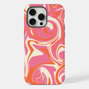 Spill - Pink, Orange and Cream iPhone 15 Pro Max Case