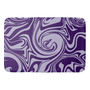 Spill - Purple Bath Mat