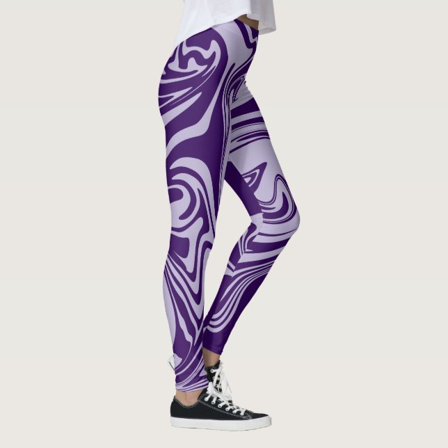 Spill - Purple Leggings (Right)
