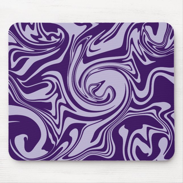 Spill - Purple Mouse Mat (Front)