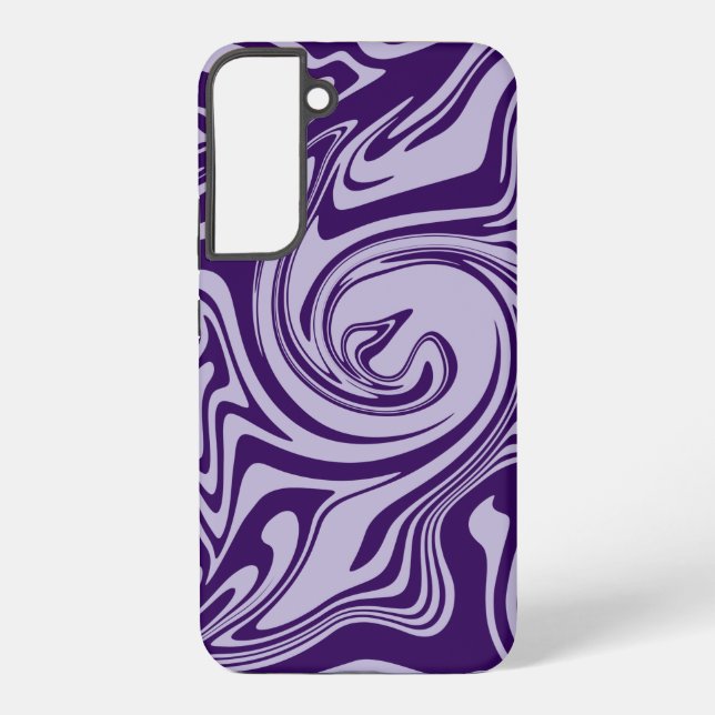 Spill - Purple Samsung Galaxy S22+ Case (Back)