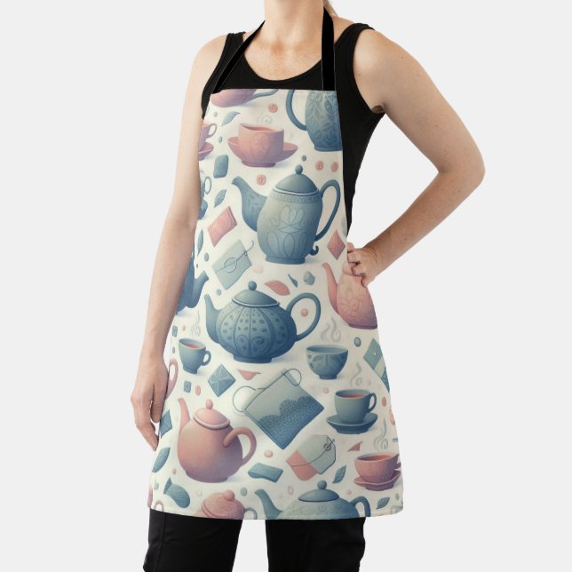 Spill the Tea Kitchen Apron (Insitu)