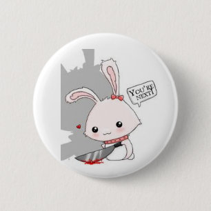Spilla Killer Bunny 6 Cm Round Badge