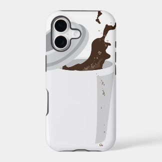 Spilled Coffee iPhone 5 case