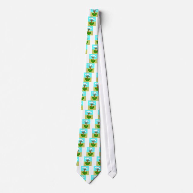 spilled tree tie (Front)