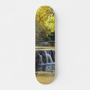 Spilling Over The Road Skateboard