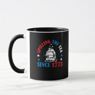 Spilling The Tea Since 1773 American History 4th O Mug