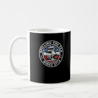 Spilling The Tea Since 1773 Funny US History Teach Coffee Mug