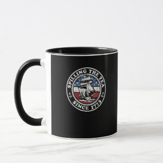 Spilling The Tea Since 1773 Funny US History Teach Mug