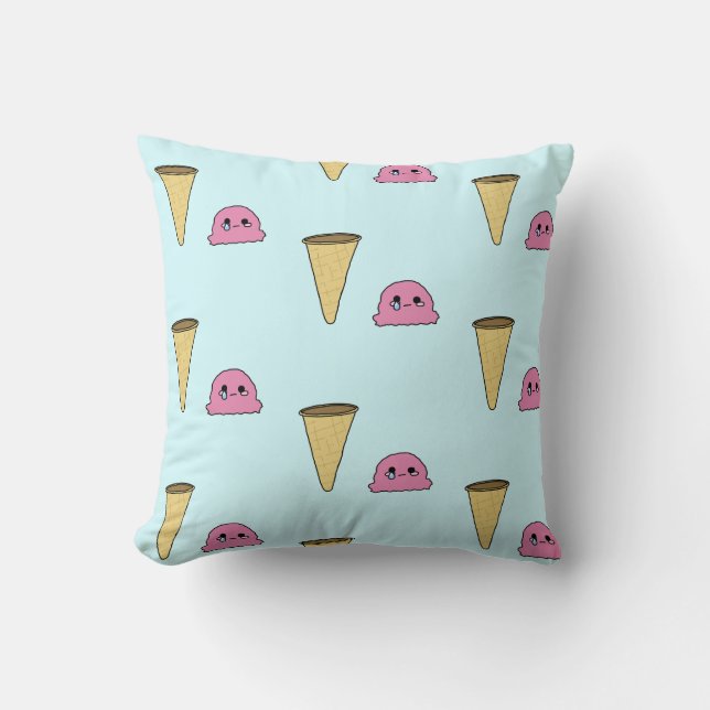 Spilt Ice Cream Cushion (Front)