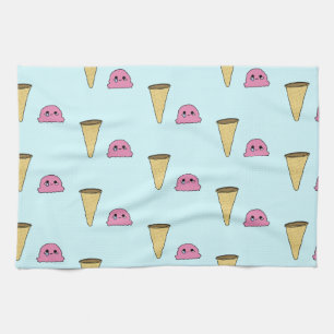 Spilt Ice Cream Tea Towel