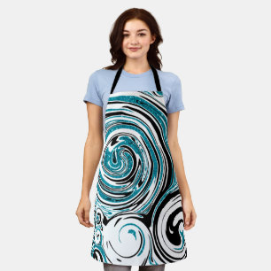 Spin and Swirl in Blue Apron