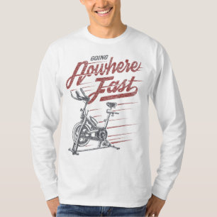 Spin Class - Going Nowhere Fast - Stationary bike T-Shirt