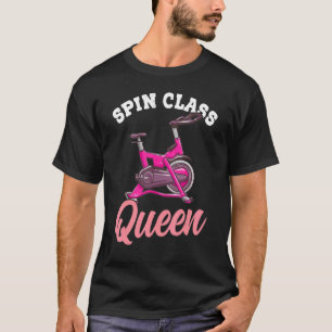 Spin Class Queen Indoor Cycling Women T-Shirt