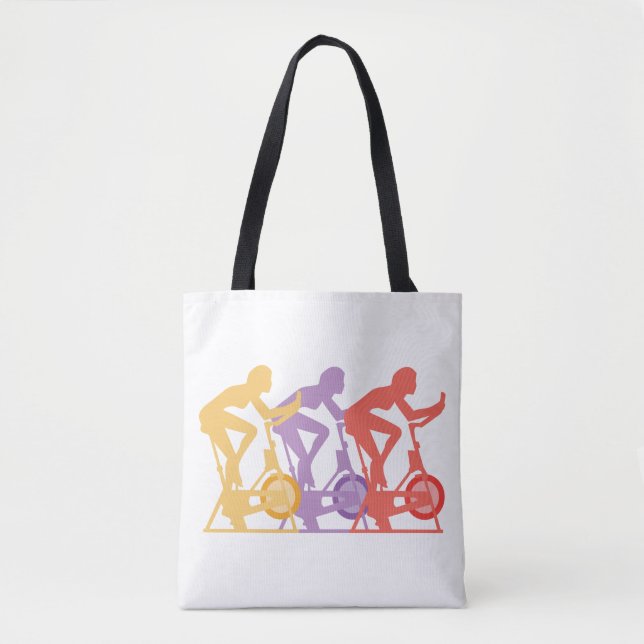 Spin Class Tote Bag (Front)