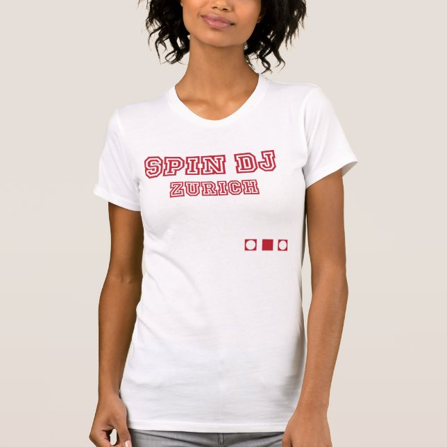 Spin DJ Logo28MZ T-Shirt (Front)
