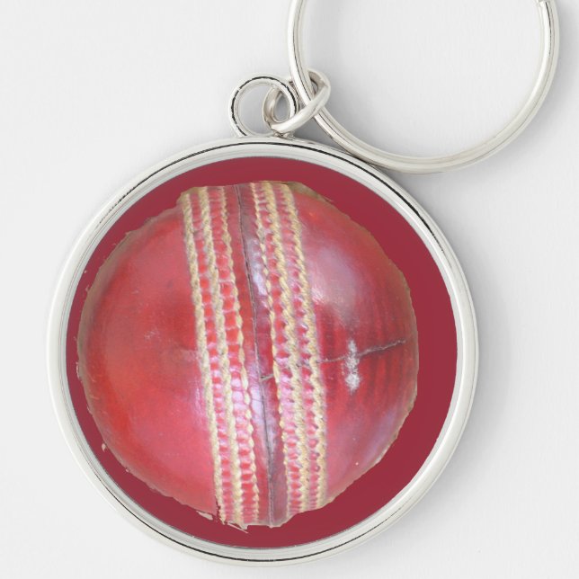 Spin Master's Sphere: A Fun Left Spin Cricket Ball Key Ring (Front)