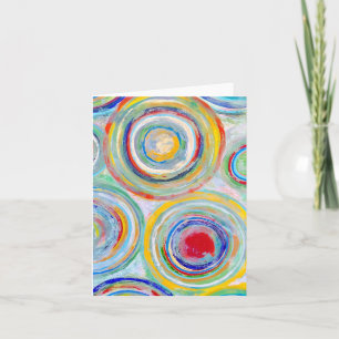 Spin Out Blank Notecard