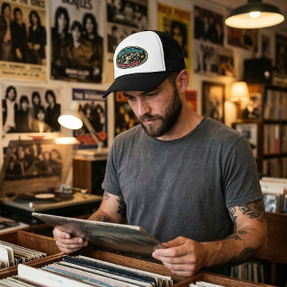 Spin That Record Club Trucker Hat
